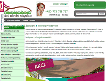 Tablet Screenshot of dreveny-zahradni-nabytek.eu